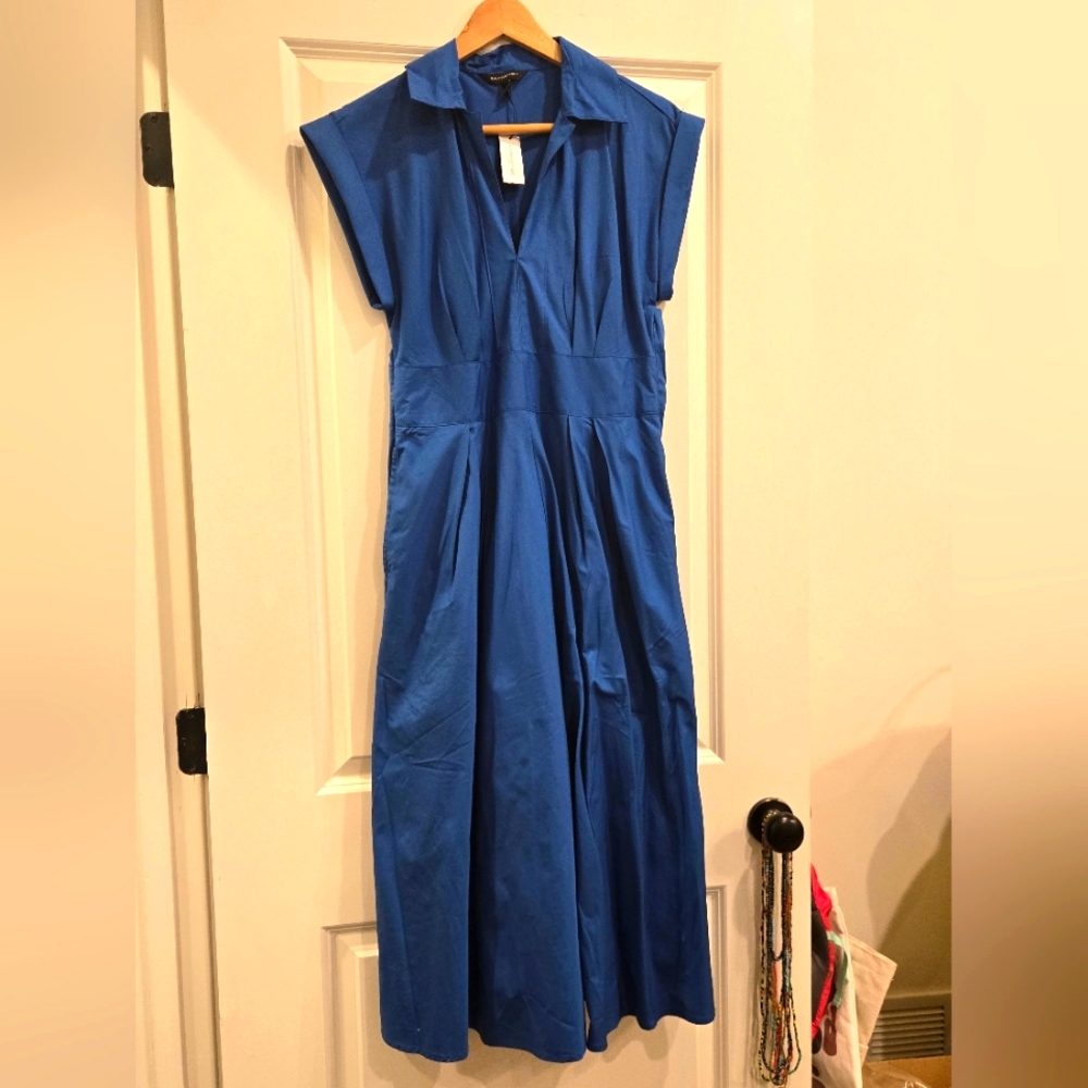 Blue Midi Dress